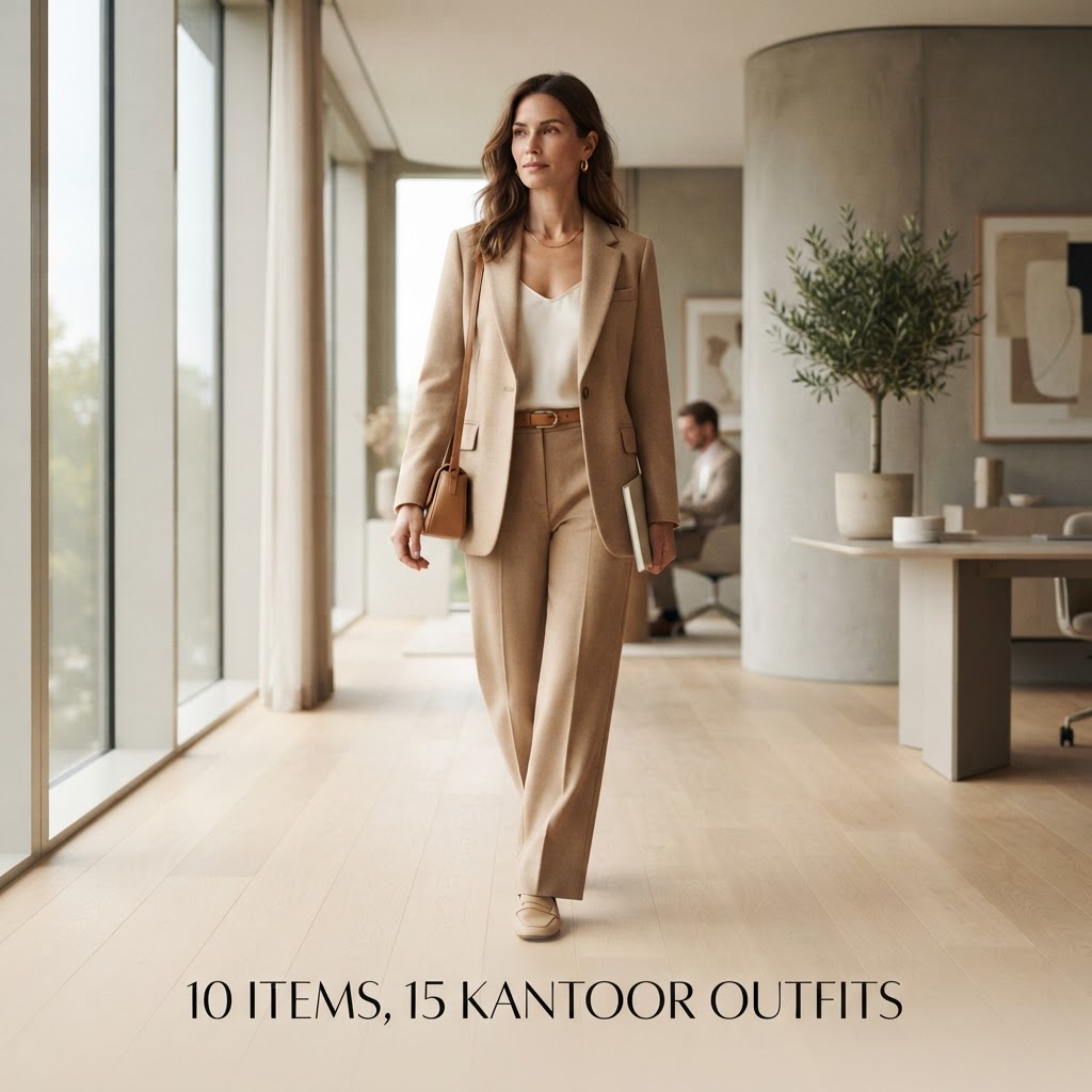Capsule garderobe voor kantoor 10 items