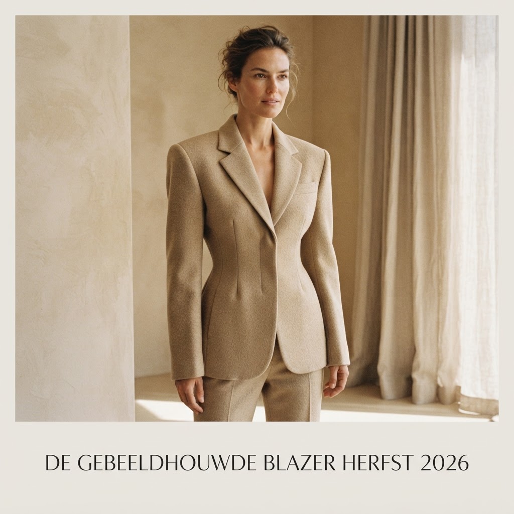 Trend Herfst 2026: De gebeeldhouwde blazer