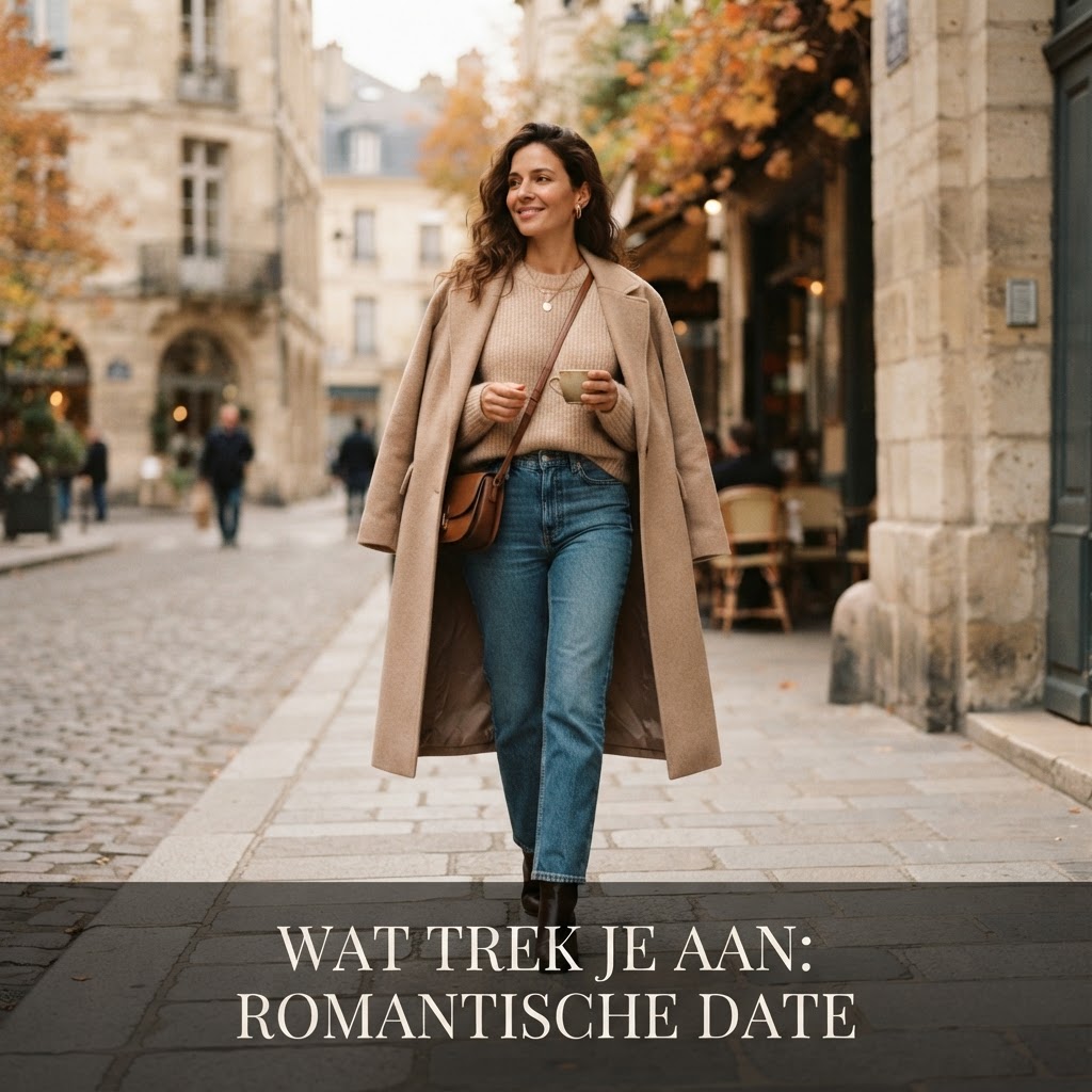 Outfitinspiratie voor een romantische date