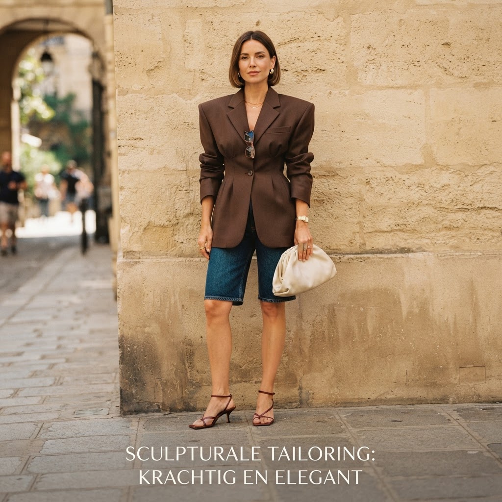 Sculpturale tailoring voor een stijlvolle nazomer